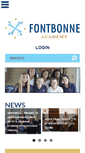 Mobile Screenshot of fontbonneacademy.org